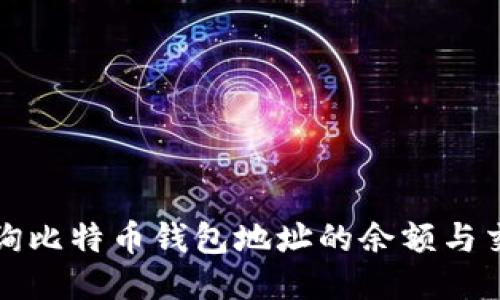如何查询比特币钱包地址的余额与交易数量