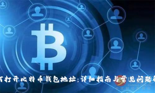 如何打开比特币钱包地址：详细指南与常见问题解答