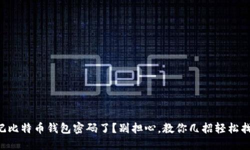 忘记比特币钱包密码了？别担心，教你几招轻松找回！