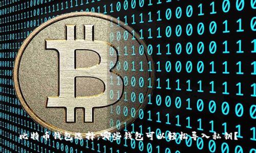 比特币钱包选择：哪些钱包可以轻松导入私钥？