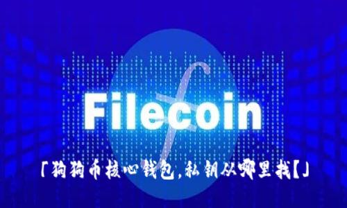 「狗狗币核心钱包，私钥从哪里找？」